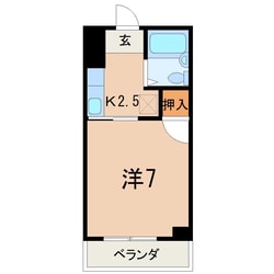 ミナミコーポの物件間取画像